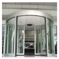 Deper luxury commercial auto motor glass sensor automatic revolving door for sale